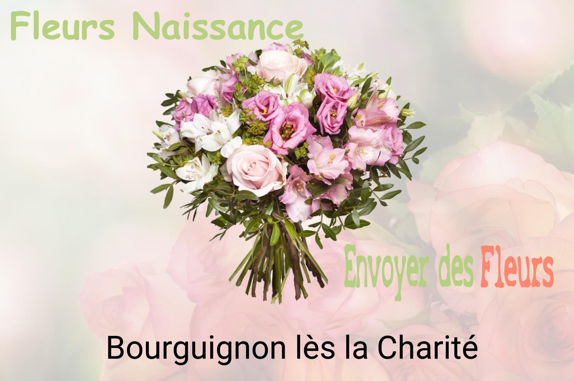 Bouquet de fleurs de naissance livré à Bourguignon-lès-la-Charité